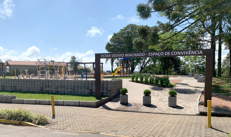 Inauguração da praça de Desvio Machado, em Carlos Barbosa, ocorre neste sábado