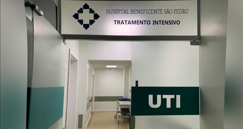UTI SUS do Hospital São Pedro volta a registrar internações por Covid-19