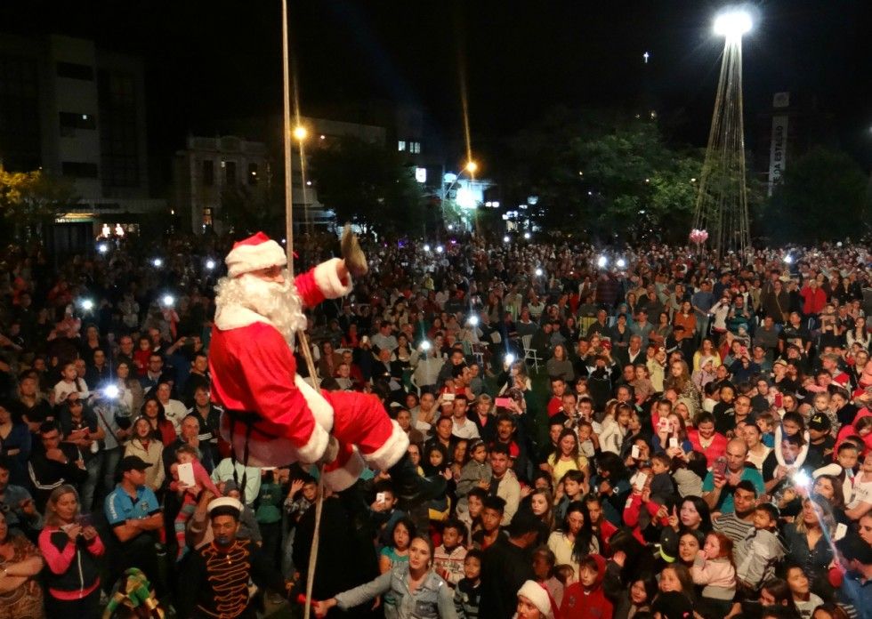 Chegada do Papai Noel, em Carlos Barbosa, é neste sábado