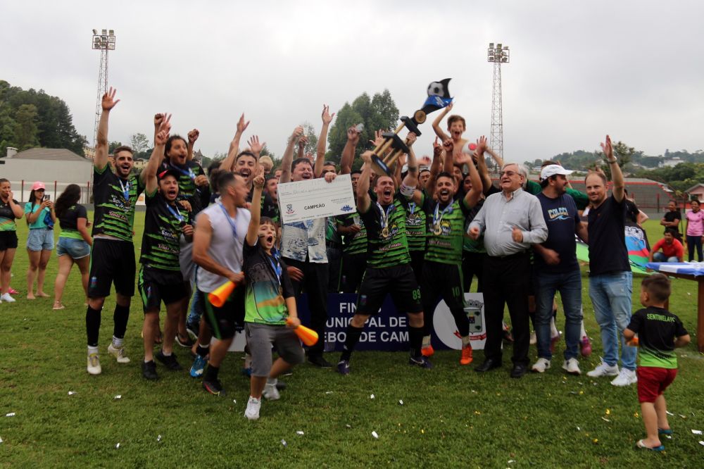 Equipe Sentinela é campeã no Campeonato Municipal de Campo de Garibaldi 