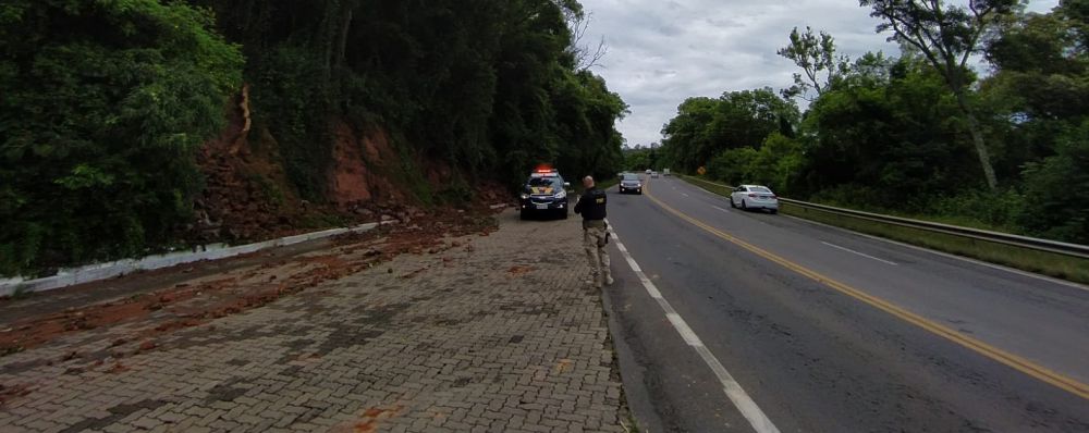 BR-470, na altura do Km 211, terá interrupção total na manhã de sexta-feira 