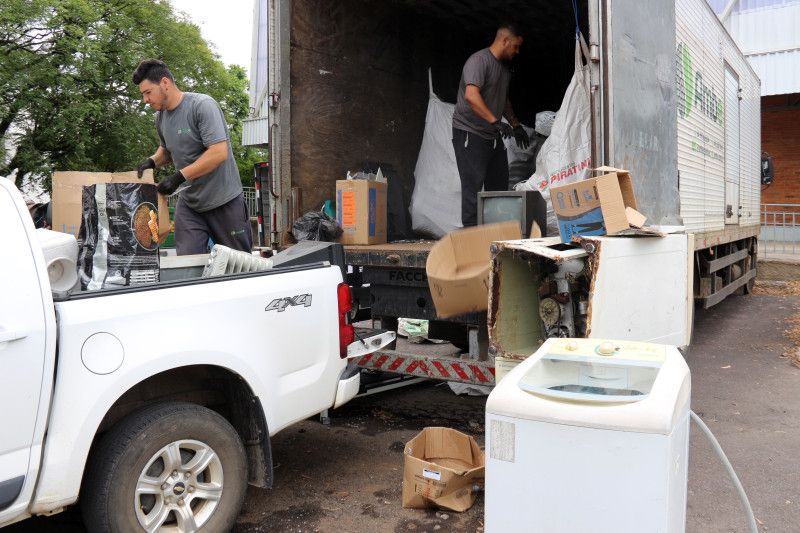 Drive Thru recolhe mais de 9 toneladas de resíduos em Garibaldi