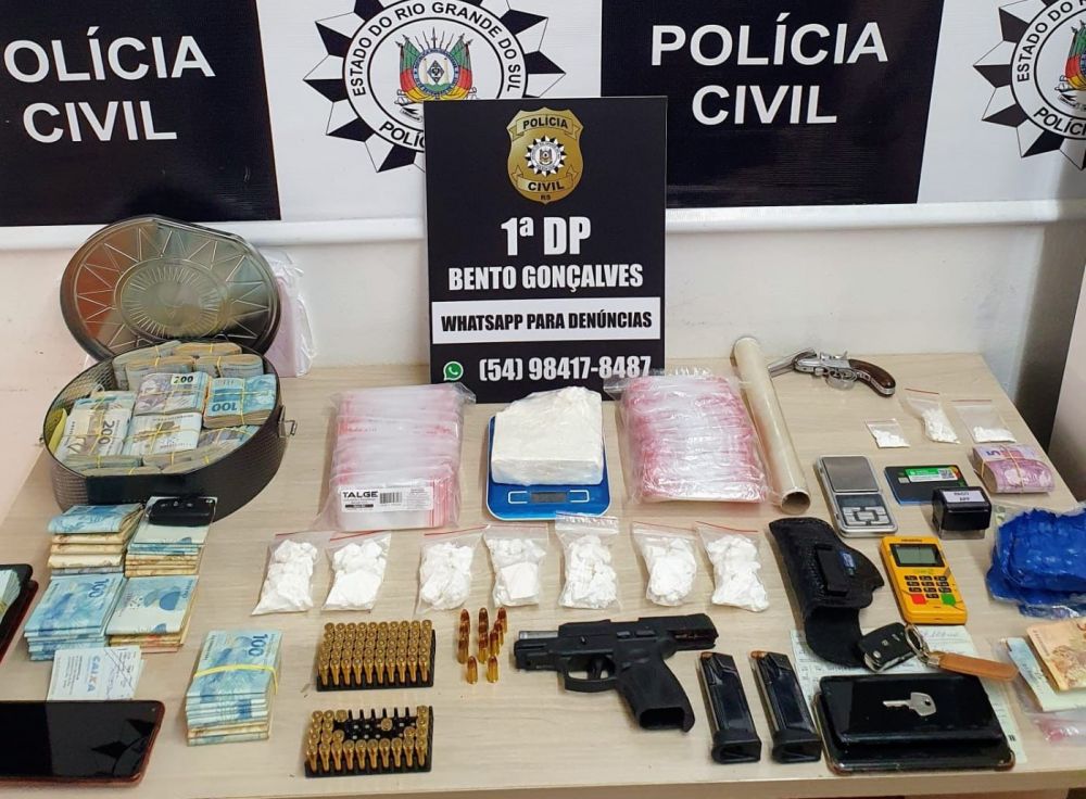 Polícia Civil prende quatro pessoas durante "Operação Mocó", em Bento Gonçalves