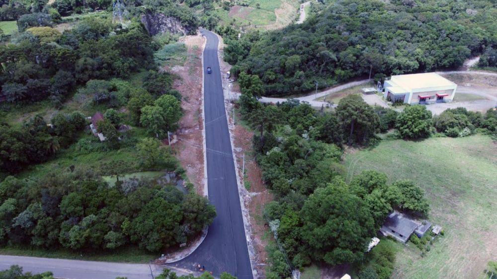 Concluida a pavimentação na rua Honorato Toretti