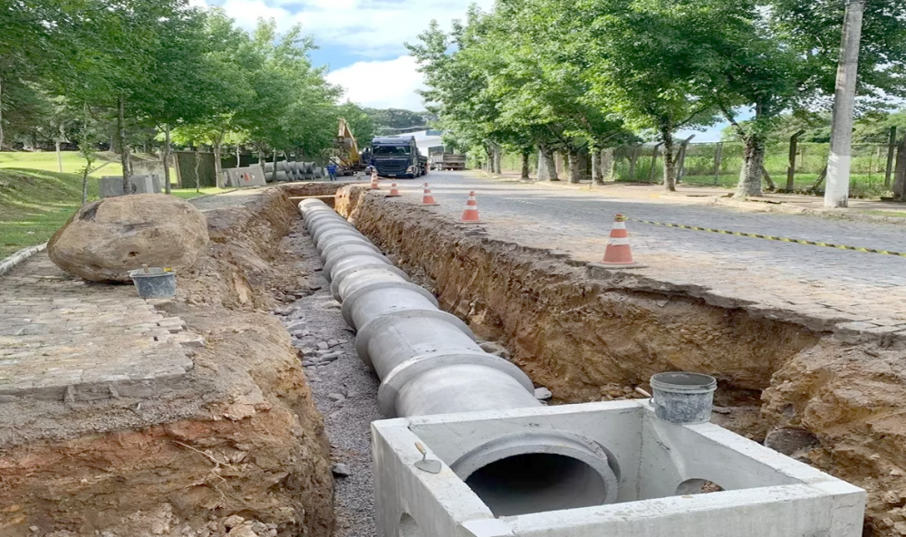 Seguem as obras na Buarque de Macedo em Carlos Barbosa