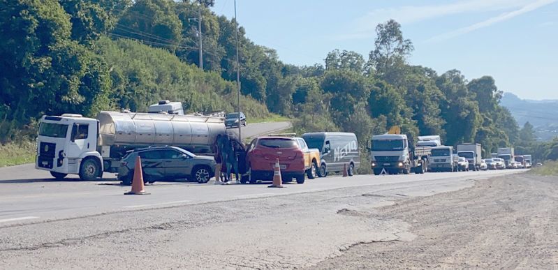 Em menos de 20 dias, segundo acidente é registrado no acesso a Tamandaré