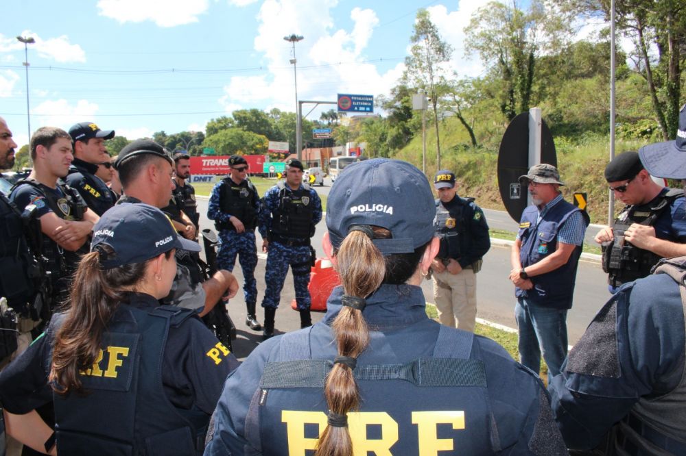 Guarda Municipal de Bento participa de ação com PRF e BM