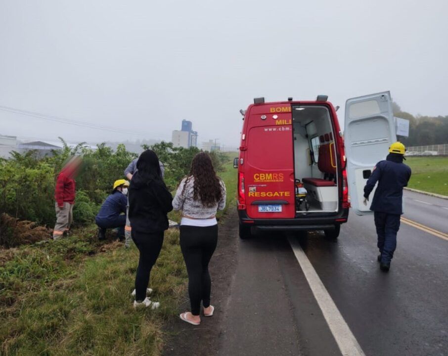 Andarilho é atropelado na ERS-122, em Farroupilha