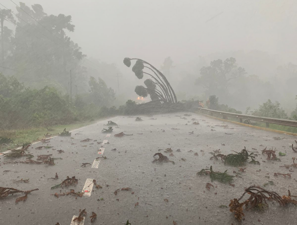 Temporal deste domingo provocou estragos em Bento Gonçalves