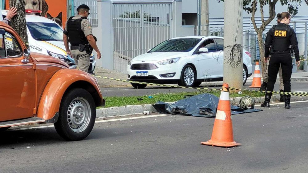 Motociclista morre após acidente em Bento Gonçalves