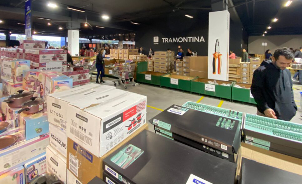 Outlet da Tramontina encerra neste domingo