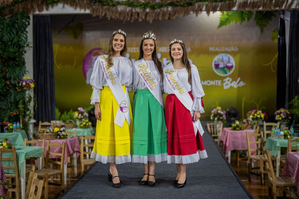 Eleita a corte da 8ª Festa da Abertura da Vindima de Monte Belo do Sul