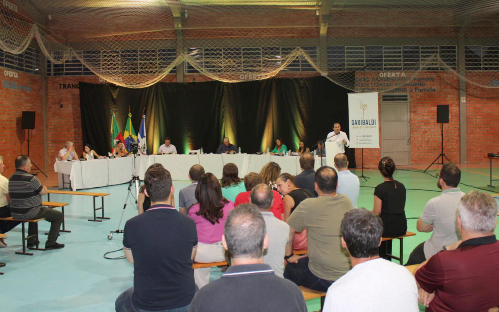 Câmara de Garibaldi realiza sessão itinerante em Tamandaré