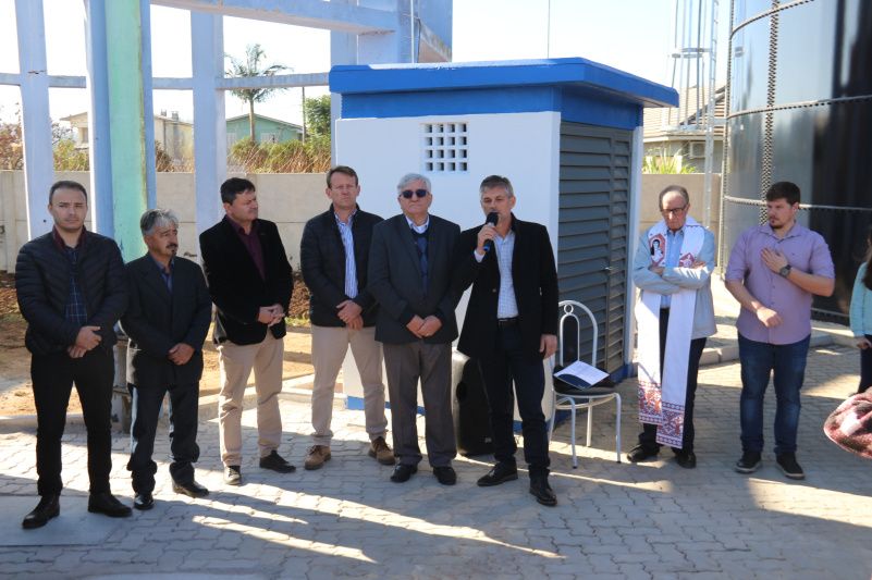 Inaugurado novo reservatório de água de Garibaldi