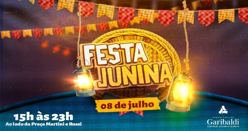 Festa junina está sendo preparada para a comunidade em Garibaldi