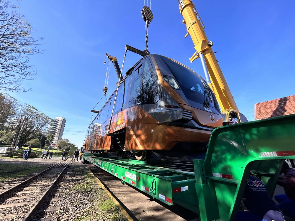 Trem da Giordani Turismo chega hoje na Fronteira do RS