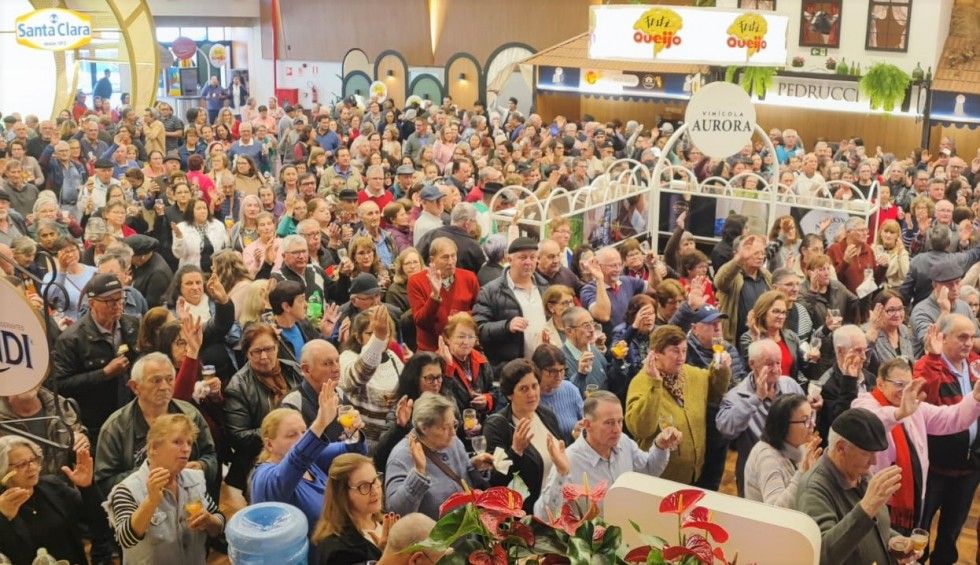 FestiQueijo dos Idosos reúne 1.100 participantes