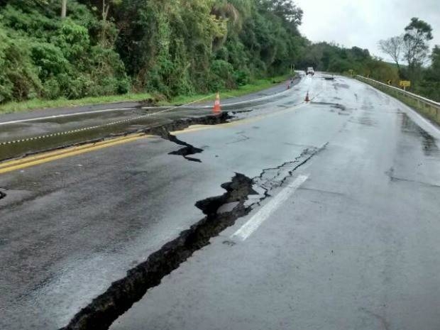 Estado e Daer declaram situação de emergência em rodovias