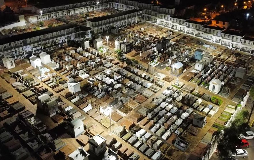 Cemitério de Bento Gonçalves recebe câmeras de monitoramento 