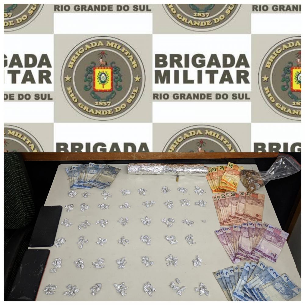 Traficante é preso com 221 pedras de crack em Bento Gonçalves