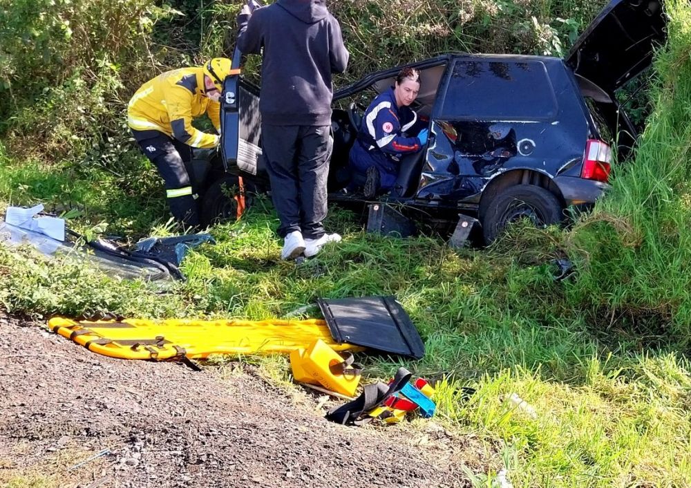 Motorista foge após acidente em Carlos Barbosa 