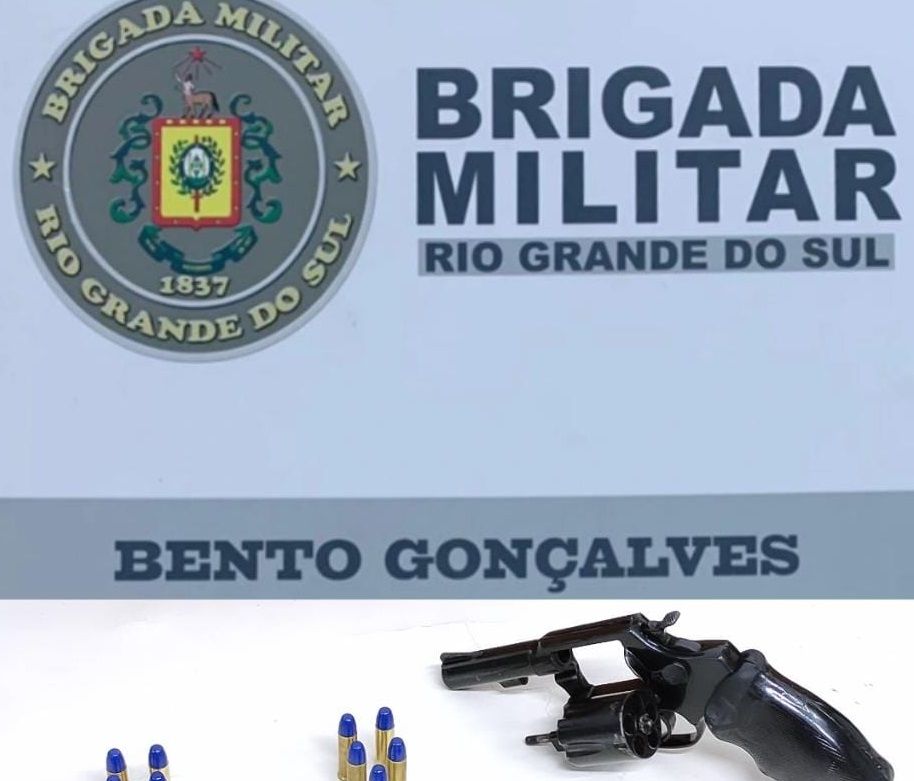 BM prende homem com arma de fogo em Garibaldi