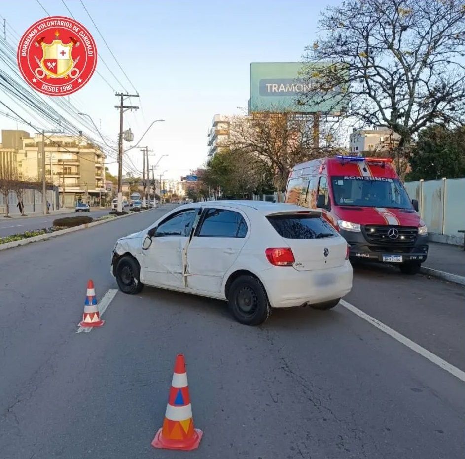 Acidente na Av. Independência deixa uma pessoa ferida