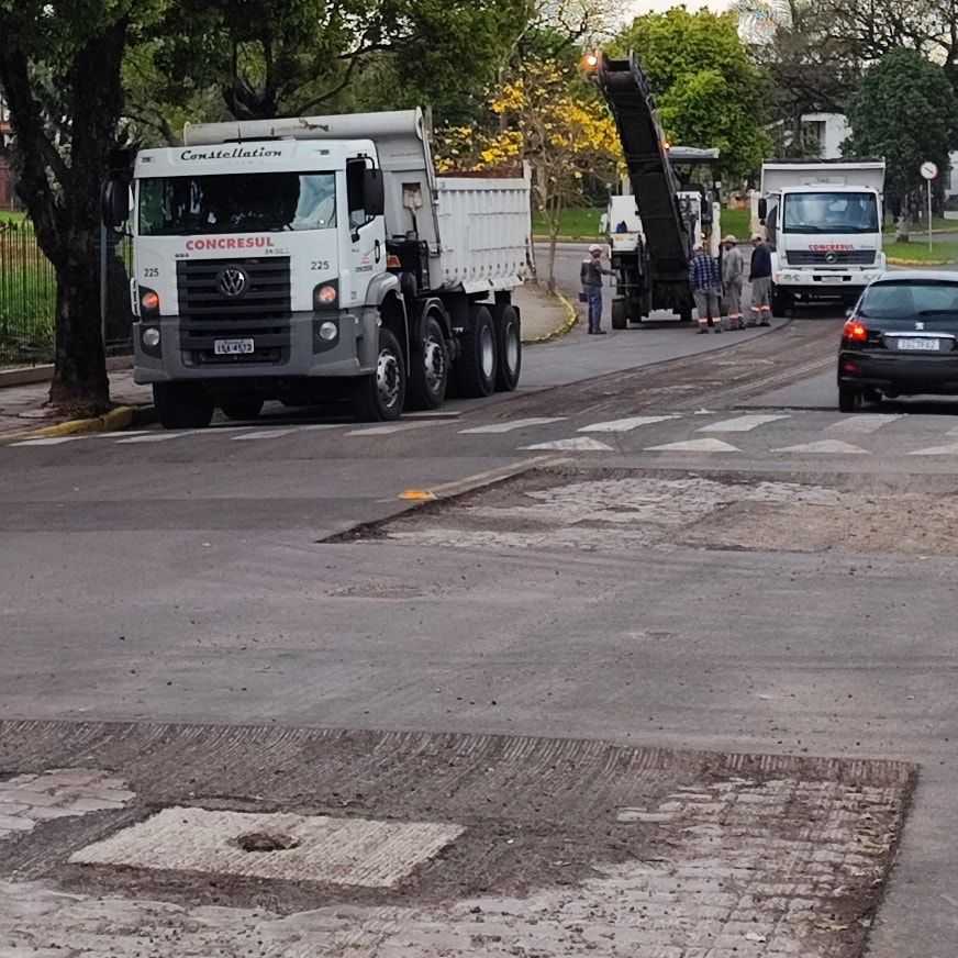 Obras alteram o trânsito em trecho da Buarque em Carlos Barbosa