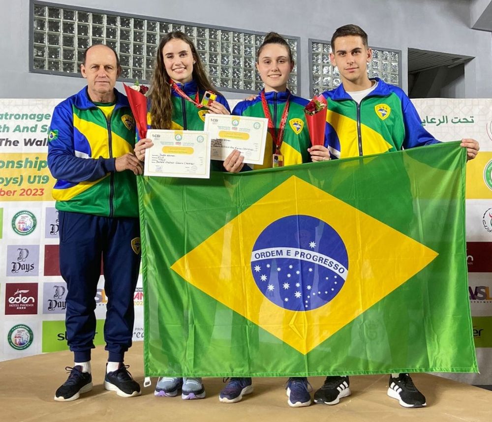  Dupla feminina conquista medalha de bronze no Mundial da Argélia