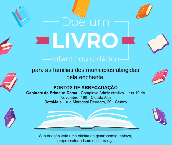 Bento Gonçalves realiza a Campanha Doe um Livro 