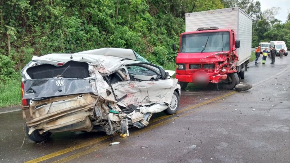 Jovem morre em acidente na ERS-122, em Nova Milano