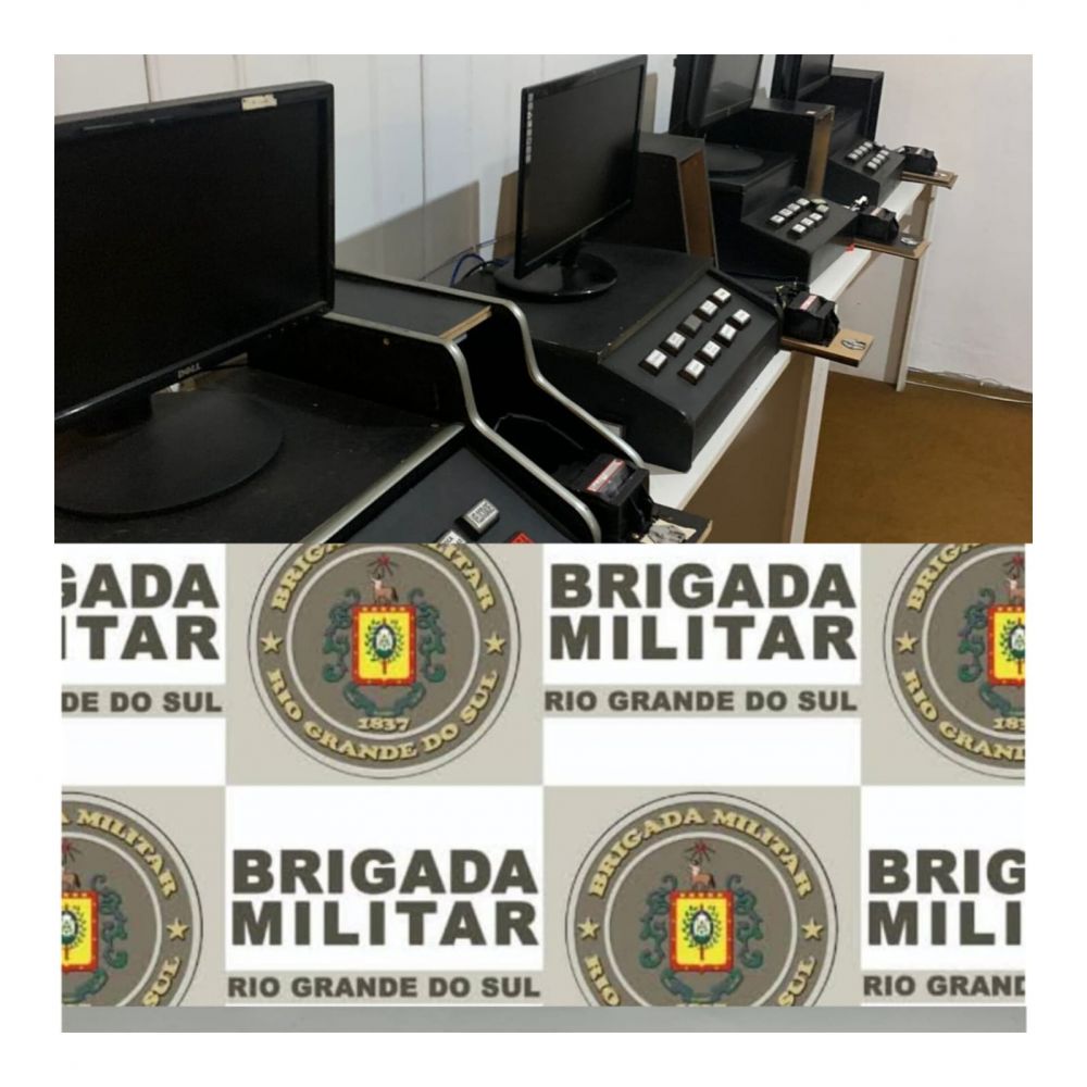 Casa de jogos ilegais de azar é fechada pela Brigada Militar 