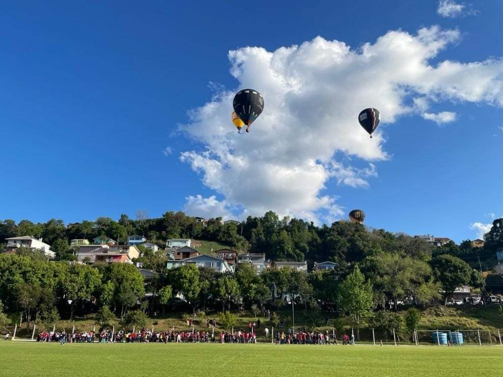 Final de semana para curtir o 5º Festival de Balonismo