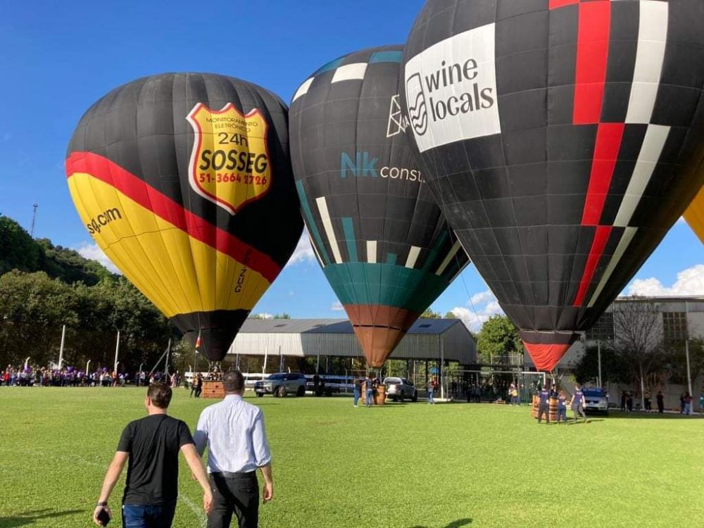 Final de semana para curtir o 5º Festival de Balonismo