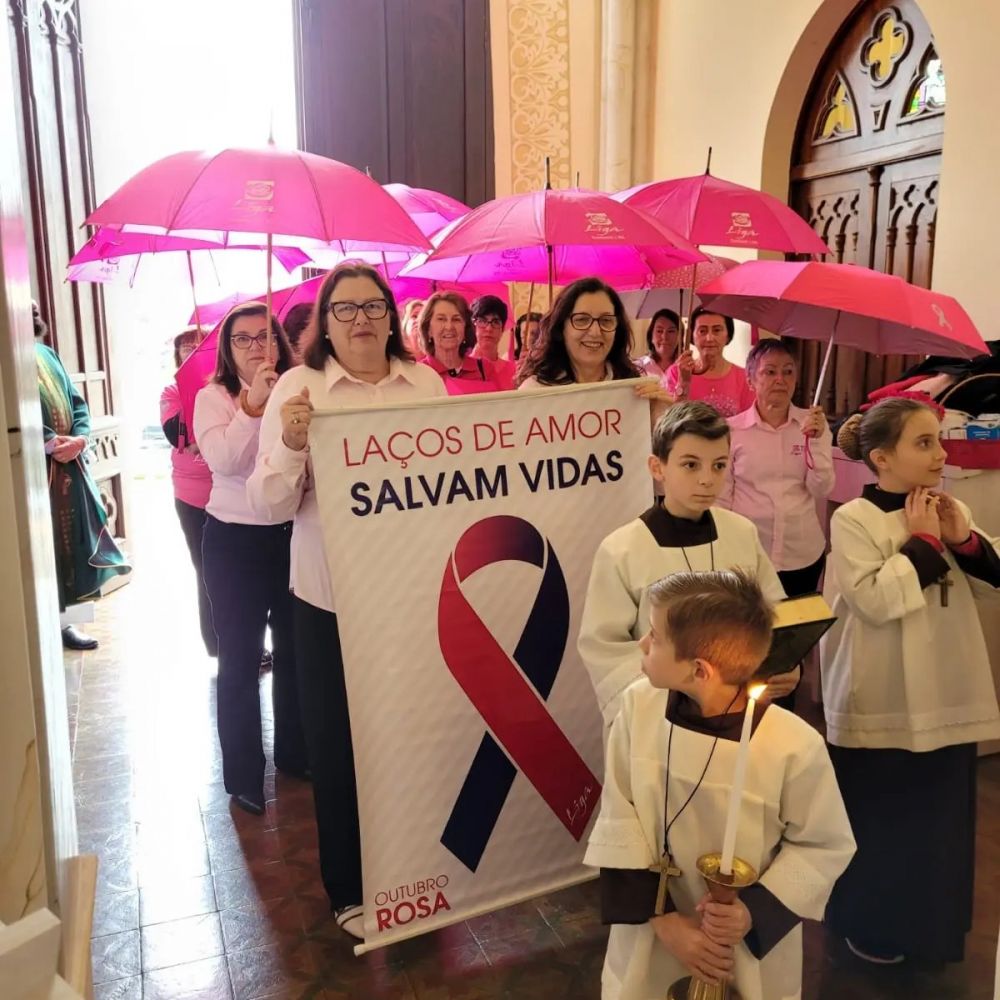 Celebração religiosa abre o “Outubro Rosa” em Garibaldi