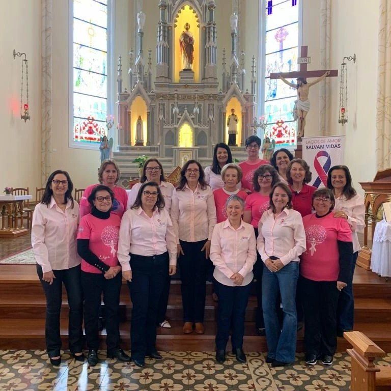 Celebração religiosa abre o “Outubro Rosa” em Garibaldi