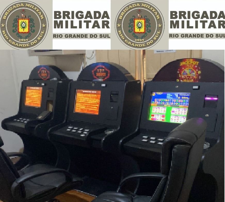 Brigada Militar fecha mais uma casa de jogos de azar 