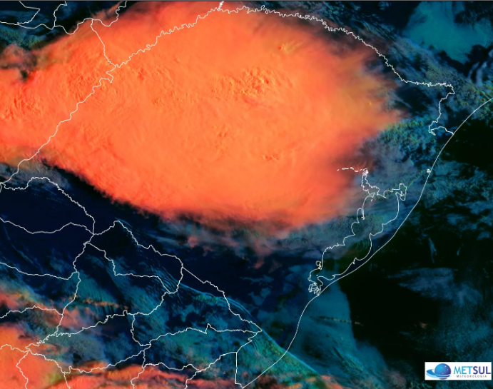 Metsul alerta para retorno de chuva com risco de temporais