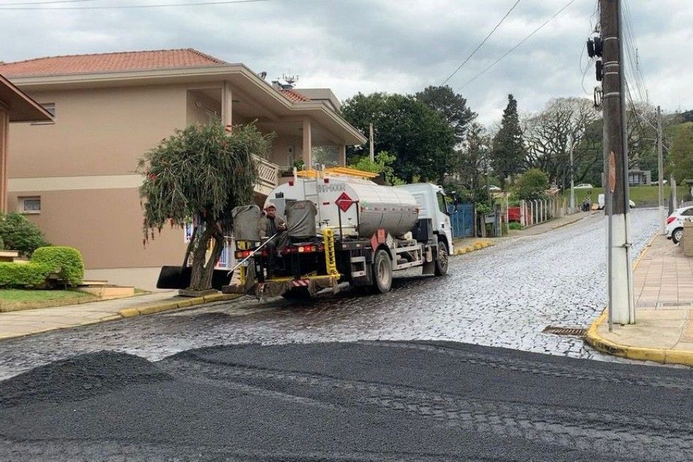 Município segue com obras e pavimentação em diversas ruas