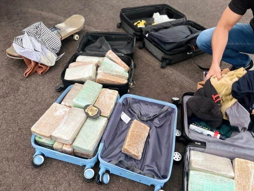 Avião é apreendido em Caxias do Sul com 35 quilos de cocaína