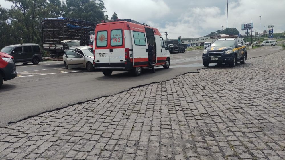 Homem fica gravemente ferido em acidente no Posto do Avião