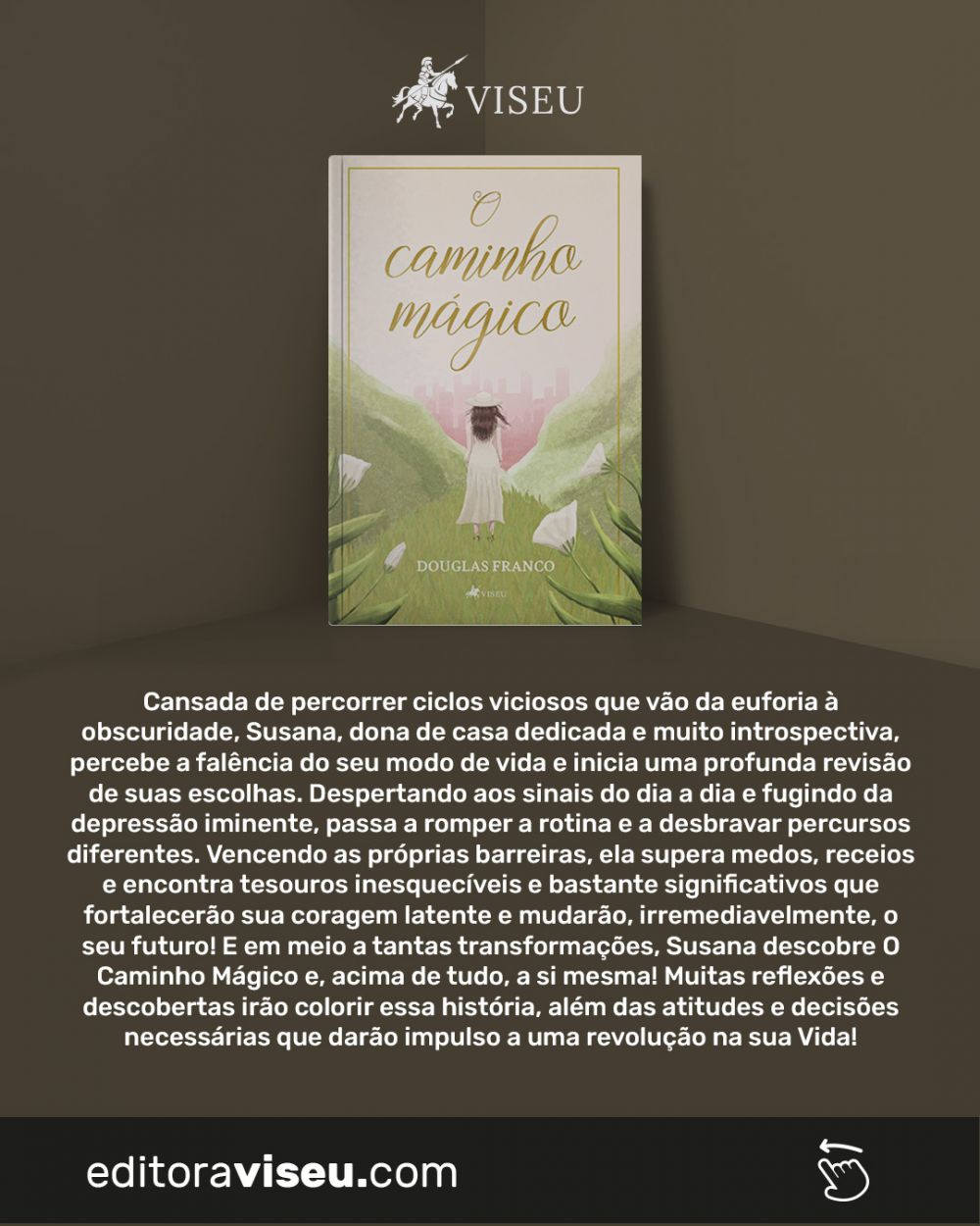 Barbosense estreia na literatura com o livro “O Caminho Mágico”