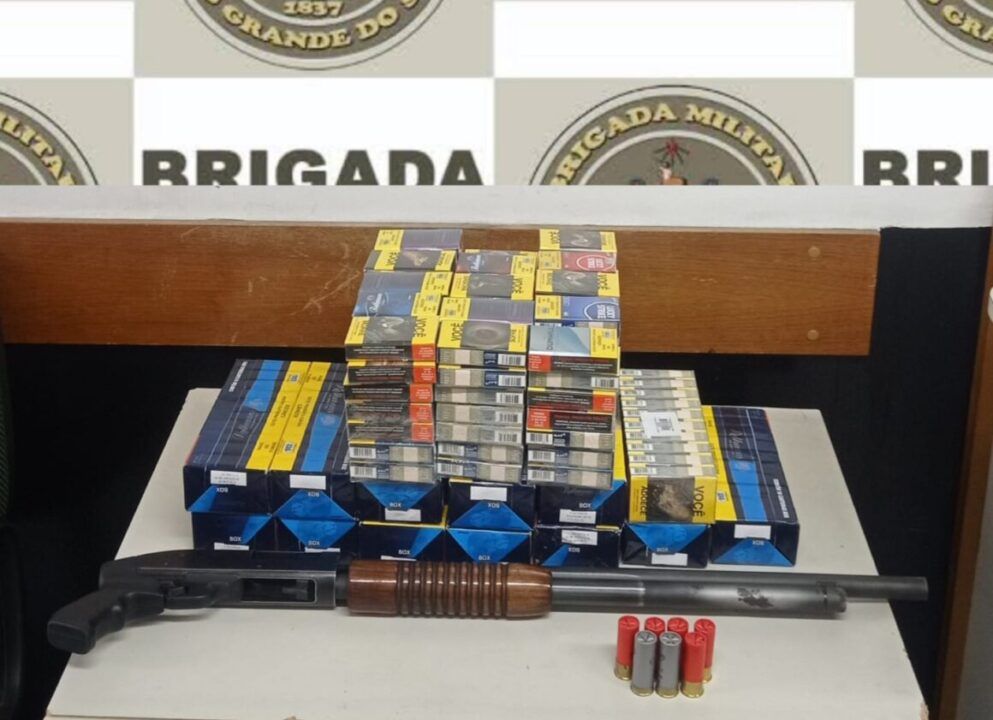 Homem é preso com 234 carteiras de cigarro roubadas 