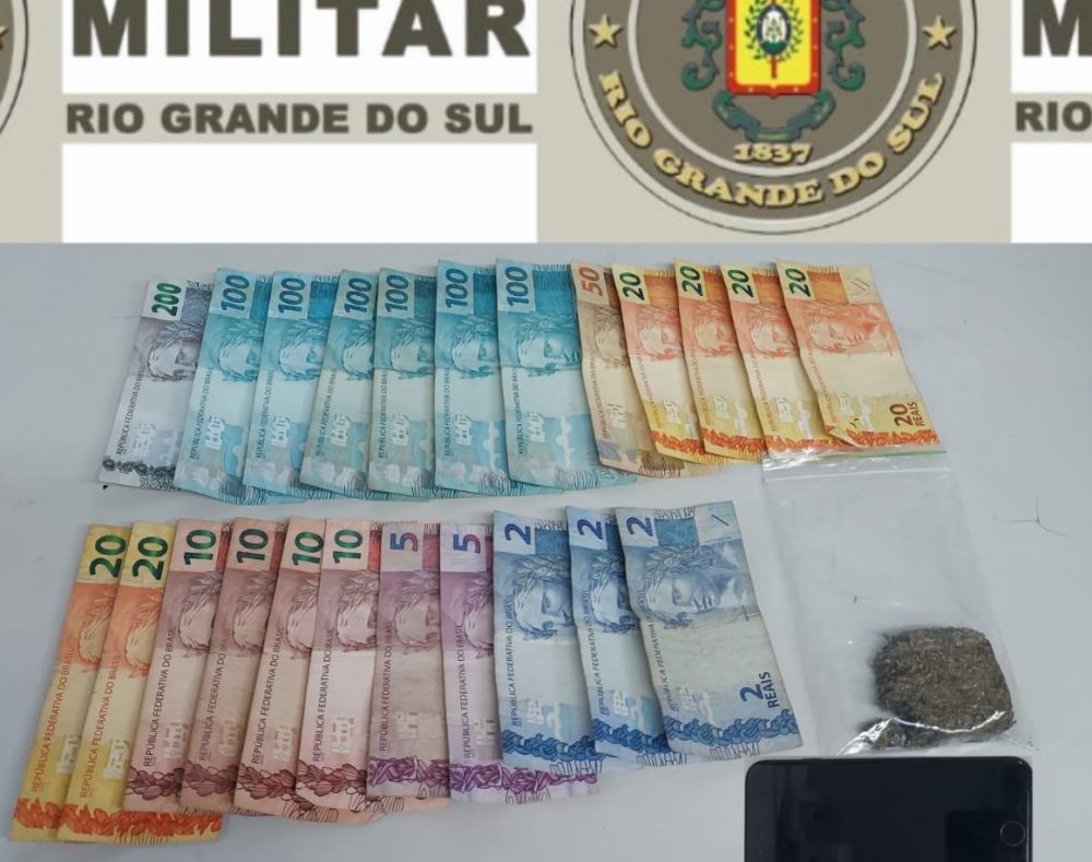 BM prende três traficantes em Bento Gonçalves