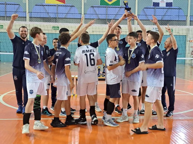 Copa de Vôlei Infantil reúne 120 atletas em Garibaldi