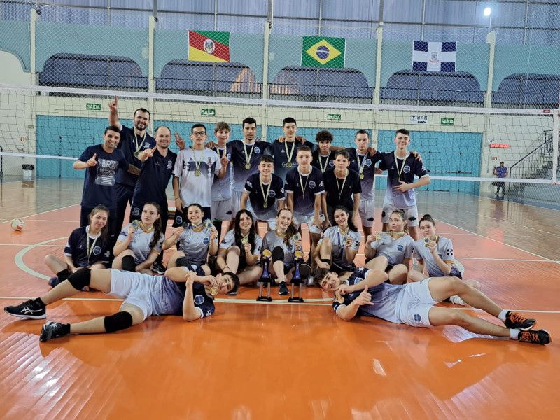 Copa de Vôlei Infantil reúne 120 atletas em Garibaldi