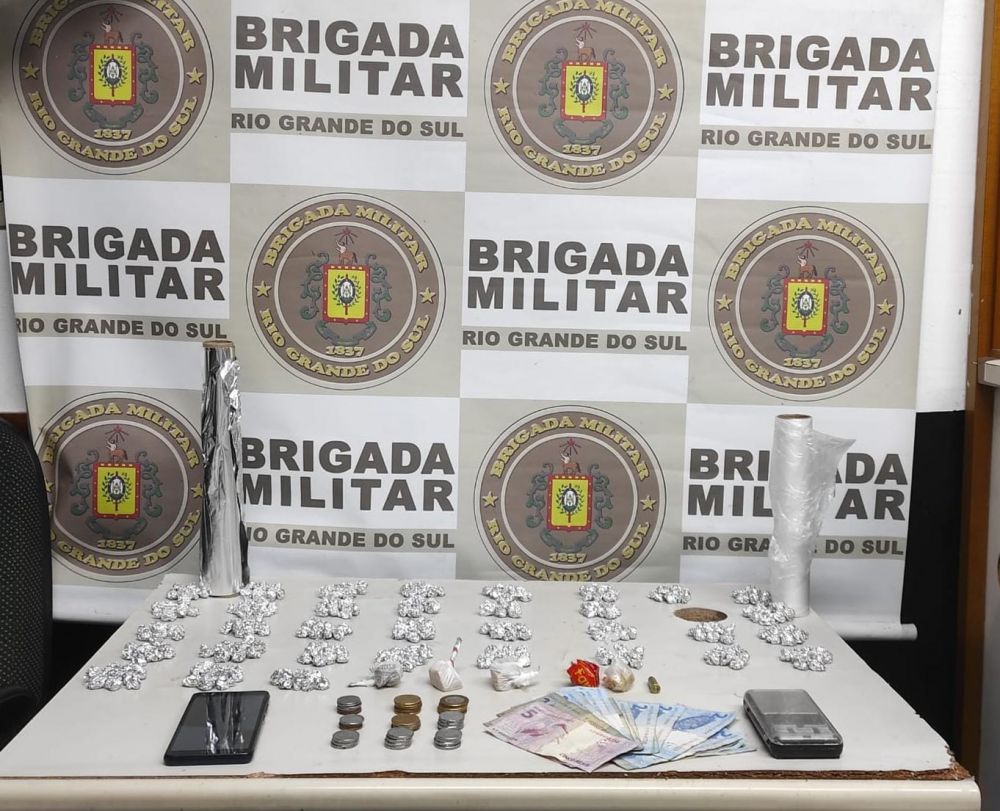 Brigada Militar prende três traficantes em Bento Gonçalves 
