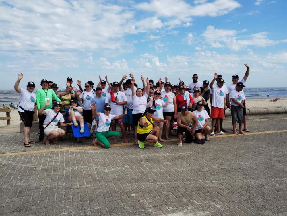 Alunos da Apae de Garibaldi participaram do Verão Total