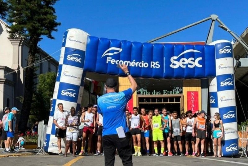 Credenciamento para Rústica Carlos Barbosa ocorre na Rua Coberta