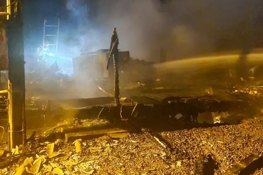 Residência é destruída por incêndio no interior de Garibaldi
